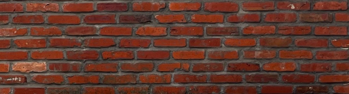 Beautiful exposed brick chimney wall
